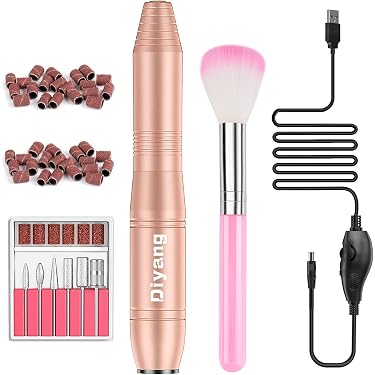 Reinigungsbürsten Für Nagelbohrer – 5 Stück, Bunte Farben, Mit 3/32" Schaft