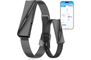 iSo Tech Smart Braccialetto Fitness Band senza Display, Smartwatch Fitness Tracker alla Moda Monitoraggio 24/7 Attività, Sonno Frequenza Cardiaca, Modalità Multisport, Autonomia 15 Giorni, IP68