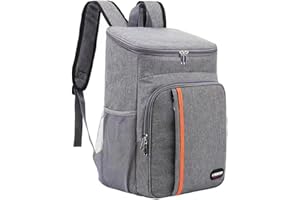 LCKARY Zaino Termico， Borsa Termica Per il Pranzo Capacità 22 litri，Adatto per lo shopping di feste di viaggio in campeggio con barbecue da picnic all'aperto