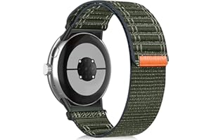 ZoRoll Nylonowy pasek kompatybilny z Google Pixel Watch 3 45 mm, wymienna bransoletka dla mężczyzn i kobiet, elastyczny nylonowy pasek z rzepem do Google Pixel Watch 3 45 mm