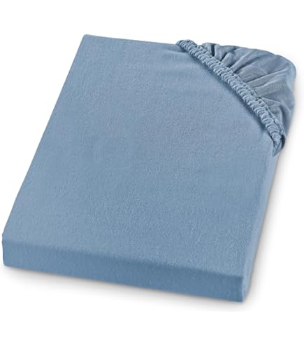 sleepling Dik flanellen hoeslaken, flanel, Made in Germany, 100% katoen, elastiek rondom, matrassen tot 23 cm hoog, elastiek rondom, Oeko-Tex, wasbaar