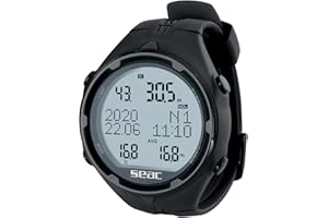 ‎SEAC Seac Action, komputer nurkowy do nurkowania i freedivingu, dziennikiem nurkowania, planerem, alarmami bezpieczeństwa