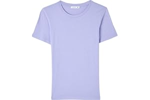 TERRANOVA - Maglietta da Donna Basic in Jersey di Cotone. Modello Girocollo Maniche Corte. vestibilità Regolare.