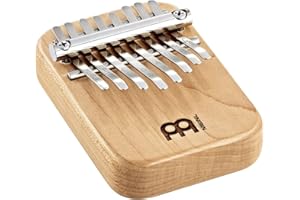 Sonic Energy Solid Body Kalimba – 8 note in C Major – Per Meditazione, Yoga e Percussioni – Legno di Acero – Accessori inclusi (KL801S)