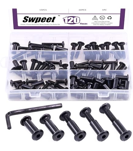 Tornillos De Cabeza Plana Baja M6 Con Hexágono Interior - Acero Inoxidable A2, Métricos, Para Múltiples Usos