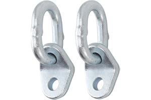 Akozon Engine Lift Bracket Set, 5500 Lb Capacity Engine Lifting Brackets Stainless Steel Engine Lifting Bolt for Load Levelers and Lifting Slings