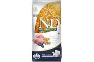 FARMINA N&D ANCESTRAL GRAIN N&D ANCESTRAL GRAIN DOG LAMB, SPELT, OATS AND BLUEBERRY ADULT MEDIUM & MAXI 12KG