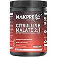 NAKPRO Pure L-Citrulline Powder- Jar, Boosts Nitric oxide & Muscle growth for men & women (Unflavoured, 100g)