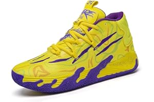 TAIATI Zapatillas de Baloncesto Deportivas de caña Alta para Hombre Mujeres clásicas Suela Casuales Moda Zapatos Deporte Antideslizantes,Fitness, Caminar, Informales