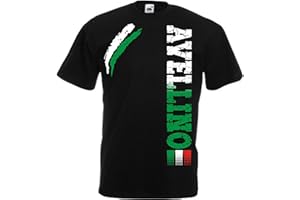 Vestipassioni t-Shirt Avellino Maglietta Ultras Tifosi Anche per Bambini