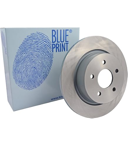 Blue Print ADA104249 Kit Pastiglie Freno A Disco - Ricambio Auto Di Qualità - Facile Montaggio Per Sistema Frenante - 4