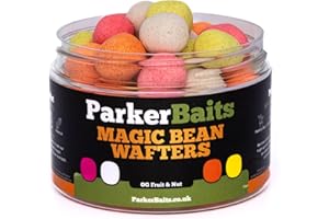 ParkerBaits OG Fruit & Nut Magic Bean Wafters 15mm Hook Baits