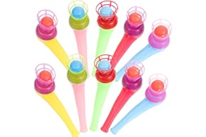 TOYANDONA 20 Pcs Giocattolo Giocattoli Per Bambini Ragazzi Premi In Aula Per Bambini Palle Di Tubi Di Soffiaggio Giocattoli Per Ragazzi Giocattolo Di Equilibrio Soffia Gioco Di