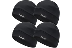 EINSKEY Cappello Cotone Uomo Donna Leggero Traspirante Skull cap Multifunzione Copricapo Berretto per la Notte, Casco Moto, Bici, Chemioterapia