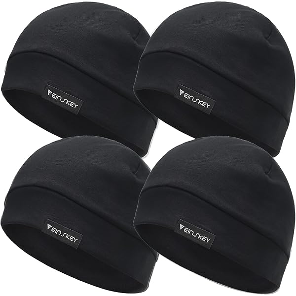 Berretto In Cotone Leggero Unisex - Skull Cap Multifunzione Per Notte, Sport E Moto - Foto 3