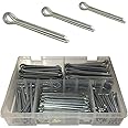 Home.smart 220 x Assorted Large Imperial Cotter Split Retaining Pins for Lorrys & HGV's