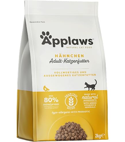 Smilla feinstem Gesunde Ernhrung komplett Trockenfutter fr Katzen mit  Vitaminen A und E, Erwachsene HARN : Amazon.de: Haustier