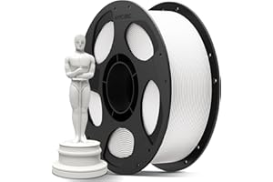 ‎ANYCUBIC ANYCUBIC PLA Plus Filament, 1.75mm PLA+ Filament Weiß, 3D Drucker Filament für Intelligentes Drucken, 1KG