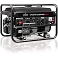 Tecnoware Generatore di corrente elettrica portatile 3200VA, Monofase, alimentato a benzina, avviamento elettrico/manuale, se