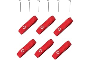 YUGUGOMO Líneas de Voleibol de Playa para, líneas de Voleibol de Playa para torneos, Marcas de Campo de Voleibol de Playa, 26,3 x 52,6 pies estándar Oficial, Cuerdas de Voleibol portátiles para Playa y