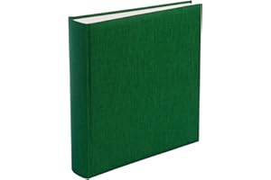 Goldbuch Trend Photo Album 25 x 25 cm, 60 Pages with Pergamine, dark green, 30x31 cm
