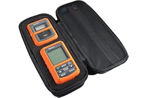 Funda de transporte vacía TUDIA EVA compatible con ThermoPro TP-20/TP-08S/TP-07 termómetro de cocina (negro) [solo funda, dispositivo no incluido).