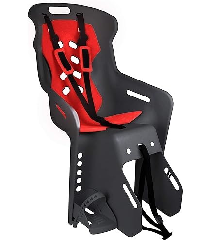 Seggiolino Bici Posteriore Bellelli Pepe - Per Bambini 9 Mesi-8 Anni, Fino A 22kg - Fissaggio Sicuro Al Portapacchi - Colore Bianco