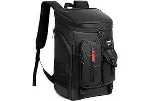 ‎TUGUAN TUGUAN Kühlrucksack 30L Groß Kühltasche Picknickrucksack Isolierte Thermo Rucksack für Camping, Wandern, Strand