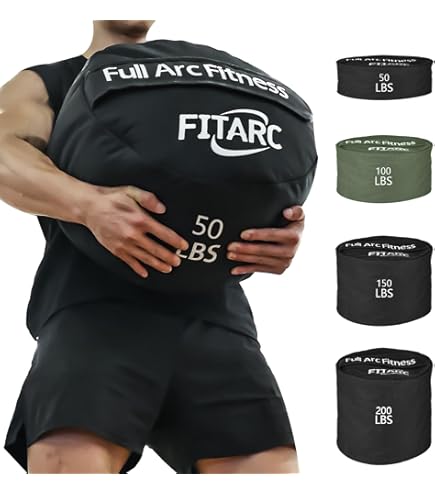 Sac De Sable Fitness Kaichenyt – Capacité 30-45kg, Polyester Résistant, Prix Vide, Pour Musculation Et Renforcement Musculaire