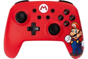 POWER A Mando con cable mejorado PowerA para Nintendo Switch - Mario