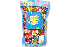 SWEET TREAT GIFTING CO. Pick & Mix Sweets – Non-Fizzy/Gummy Pick n Mix Candy Selection - 800g Pick and Mix Sweets