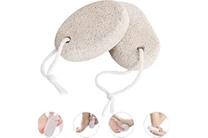 Pinowu Naturalny pumeks do stóp Kallus (2 szt.), narzędzia do pedicure lava do usuwania zrogowaciałego naskórka, do stóp i rąk, peeling naturalny do stóp, usuwanie obumarłej skóry