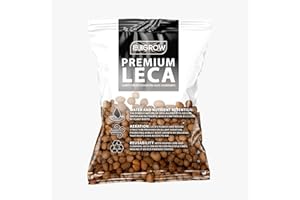 UK GROW Premium Leca Clay Pebbles for Optimal Gardening and Hydroponics (in BAG, 30L)