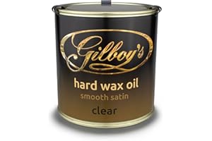 Gilboys Natural Hard Wax Oil - Food Safe Wood Finish - 500ml