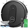 Vactidy Nimble T7 Robot Vacuum and Mop Combo, WiFi/App/Alexa/Siri Control, Robotic Vacuum Cleaner with Schedule, 2 in 1 Watertank & Dustbin, Self-Charging, Slim, Ideal for Hard Floor, Pet Hair, Carpet