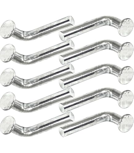 Finspa Racking Clips Pallet Racking Clips 100pcs Pallet Rack Drop Pin Storage Shelves Heavy ...