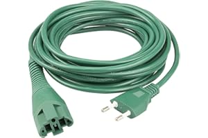 DL SERVICE Cavo Elettrico di Alimentazione 10 Metri adatto per Folletto VK 130/131, ricambio adattabile, Rame