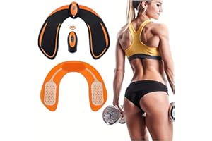 Queath Po Trainer, EMS Trainingsgerät zur gezielten Stimulation der Po Muskulatur Muskelaufbau EMS Hüfttrainer Elektro Stimulationsgerät Po Muskeln Fitness Training für Frauen