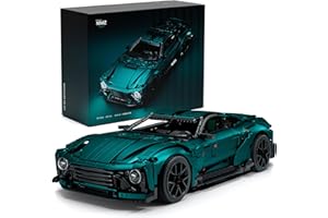 Nifeliz Sports Car Building Set, Collectible Model Car Gift for Adults, Authentically Detailed Build and Display Model for Home or Office Décor (3374PCS, NF10268)
