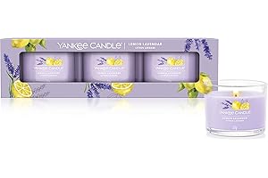 Yankee Candle Set Regalo Candele profumate, Cera, Lemon Lavendar, One Size