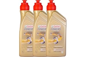 RICAMBI RUSSO Olio motore moto Castrol Power 1 racing 2T litri 3