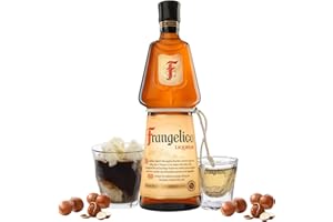 ‎FRANGELICO Frangelico Haselnusslikör 0,7L (20% Vol) – Original italienischer Nusslikör aus dem Piemont, mild & aromatisch, Likör-Spezialität