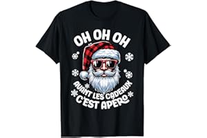 HUMOUR NOEL 2024 TEE SHIRT JOYEUX NOËL CADEAU Humour Tee Shirt Noël Homme Père Noel T-Shirt