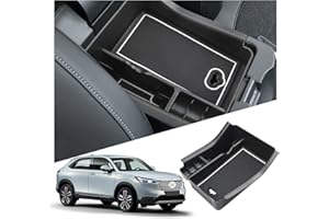 Ruiya Compatible with Honda HR-V HRV 2022 2023 Centre Console Storage Box, HR-V Armrest Organiser Tray Centre Armrest Car Storage Box Centre Armrest Glove Box HR-V Accessories
