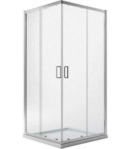 Cabine Paroi Douche 80x100 H198 Opaque 6mm Mod Alabama 83602891