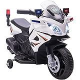 Police Electric Kids Bike 6v Motorbike 