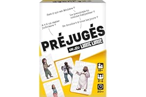 Préjugés - Nouvelle Version du Jeu des clichés culte - Jeu de Société pour Adultes - Anniversaires, Vacances, Cadeau - Humour Limite Limite