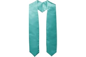 GraduationMall Estola de Graduación de Mancha Brillante Unisex para Adultos Banda Coral y Académica para la Escuela o la Iglesia 152cm 16 Colores