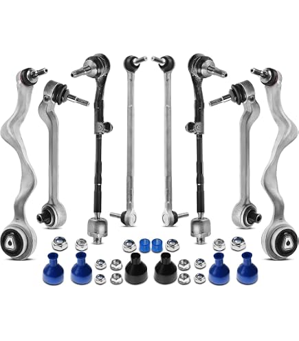 Front Left Lower Suspension Wishbone Control Arm For Nissan Qashqai 2007-2014 - Steel W/ Ball Joint & Bush