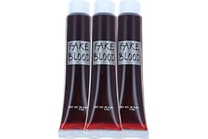 HENBRANDT Fake Blood x 3 tubes Halloween Fantazyjna sukienka Horror Vampire Zombie Make Up